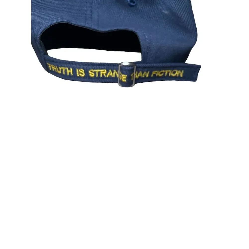 Unisex Navy Blue Baseball Cap with 
